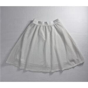 White Lined Rockabilly A line Shirt